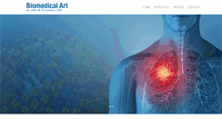 Desktop Screenshot of biomedicalart.com